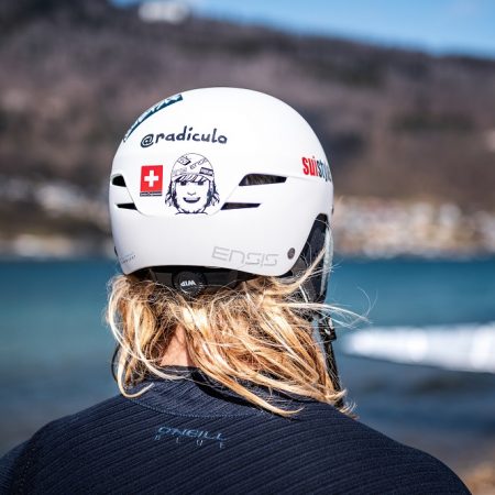 ENSIS Balz Pro Helm Radiculo mit seinem Helm