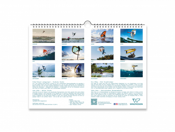 wingpassion kalender 2026 Übersicht