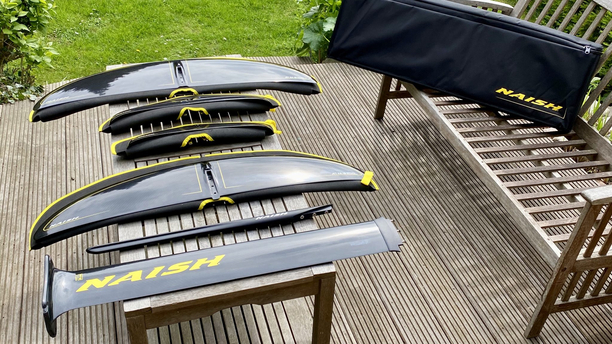 Review Naish WingFoil Setup S26 Jet HA 1800 & 1400 High Aspect