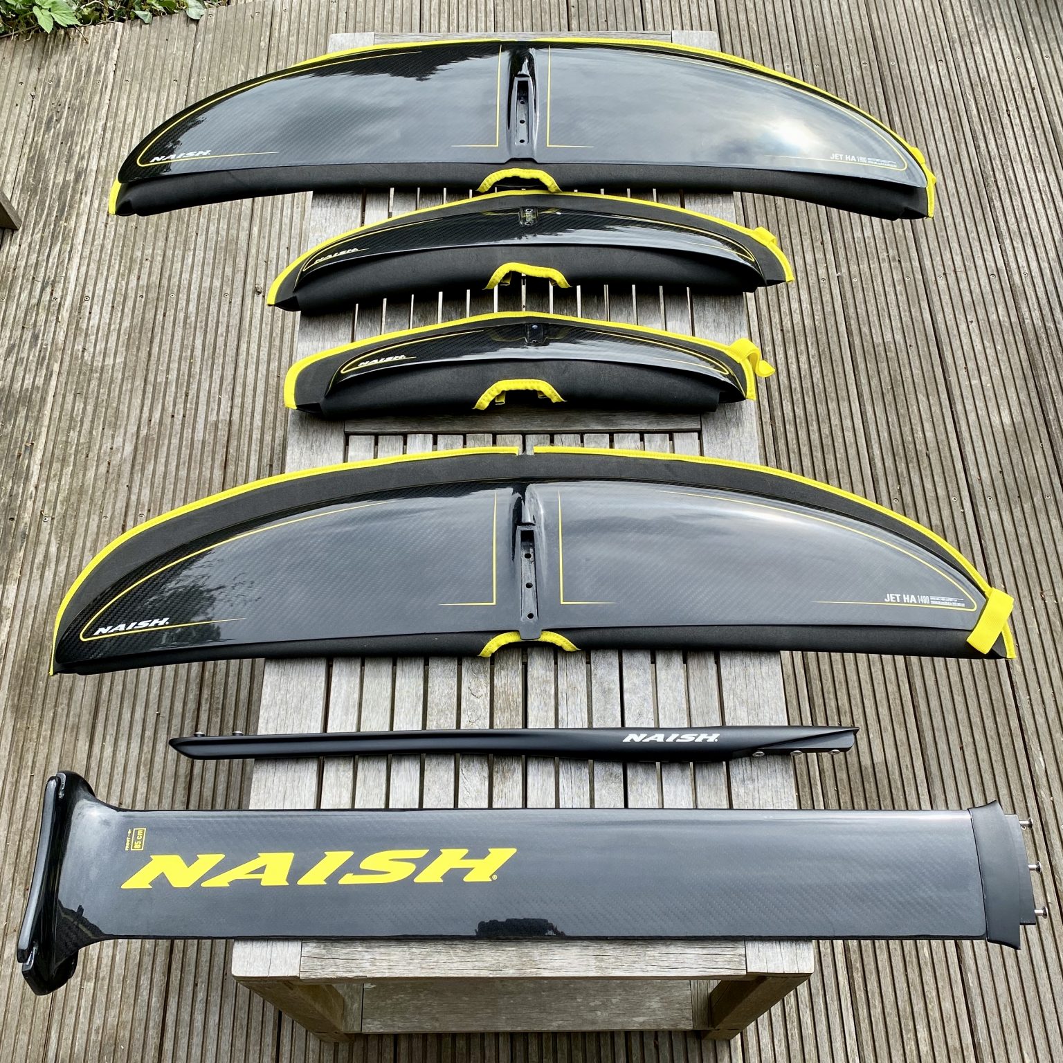 Review Naish WingFoil Setup S26 Jet HA 1800 & 1400 High Aspect