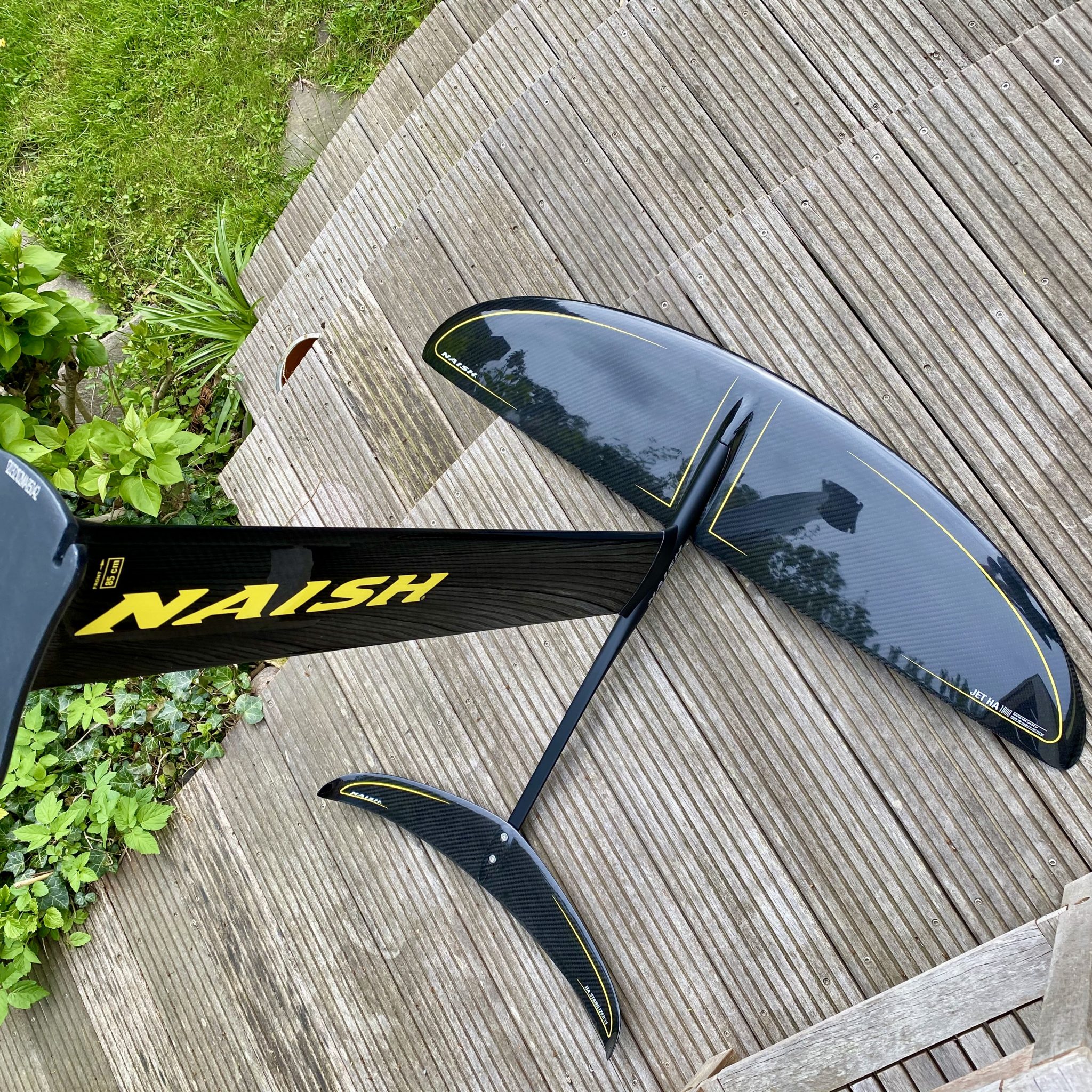 Review Naish WingFoil Setup S26 Jet HA 1800 & 1400 High Aspect