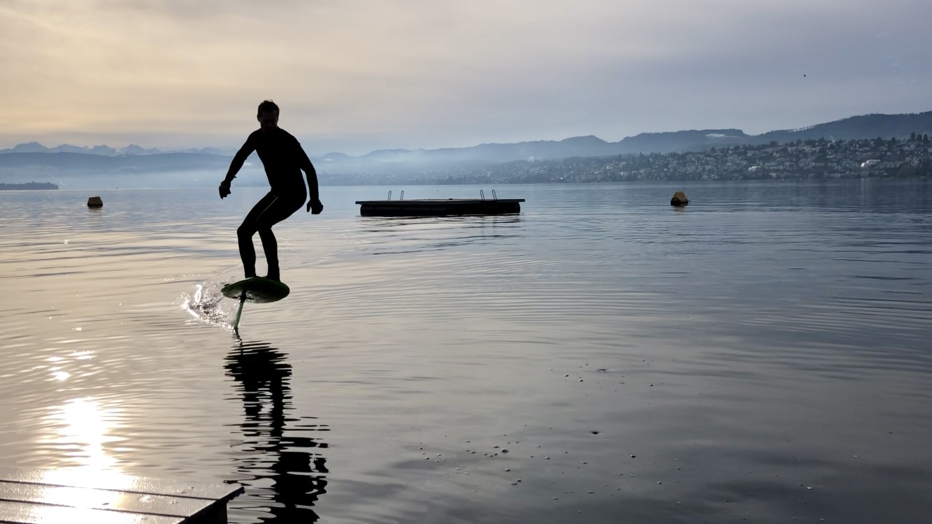 Die Pumpfoil-Szene in Zürich – Hawaii in Alpennähe