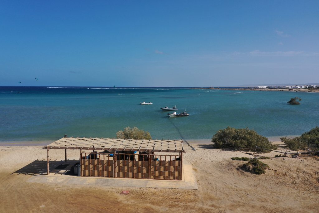 Wingfoilen Spot im Wadi Lahami Village Ägypten