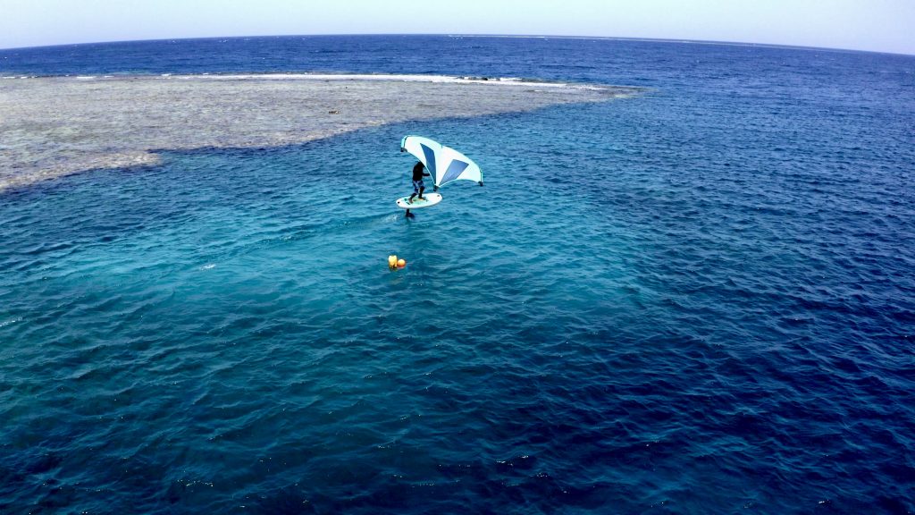 Wingfoilen Spot im Wadi Lahami Village Ägypten